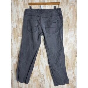 Patagonia Hemp Blend Pants Mens 36 Gray Y2K Casual Hiking‎ Outdoor Adventure
